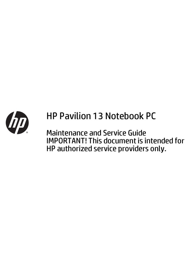 HP Pavilion 13 Manual HP Pavilion 13 Manual