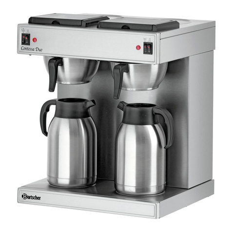 Bartscher Contessa Duo 190049 manual