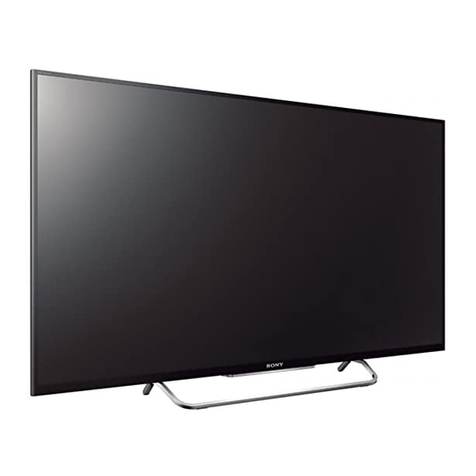 Sony KDL-50W82xB User manual
