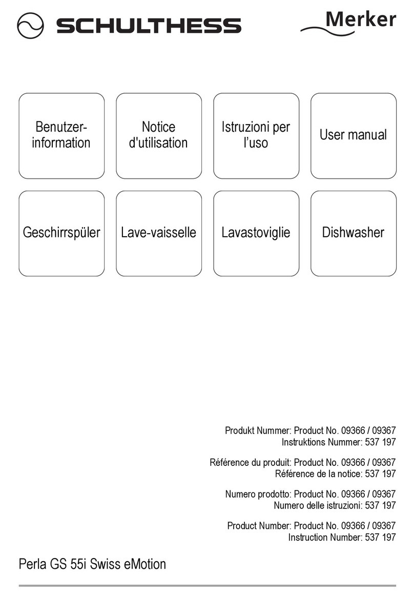 Schulthess Perla GS 55i Swiss eMotion user manual
