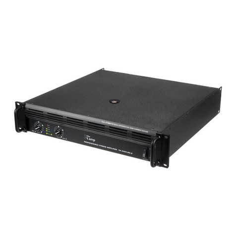 thomann the t. amp TA 450 MK-X user manual
