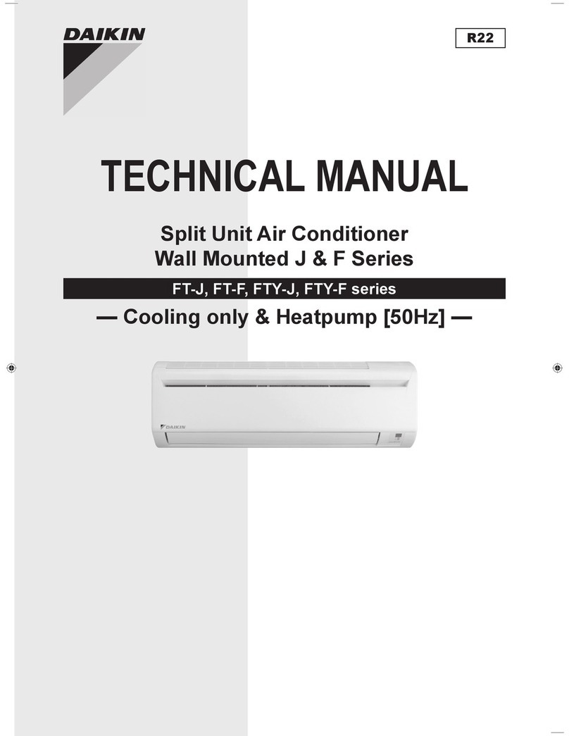 Daikin FT-J series Technical manual