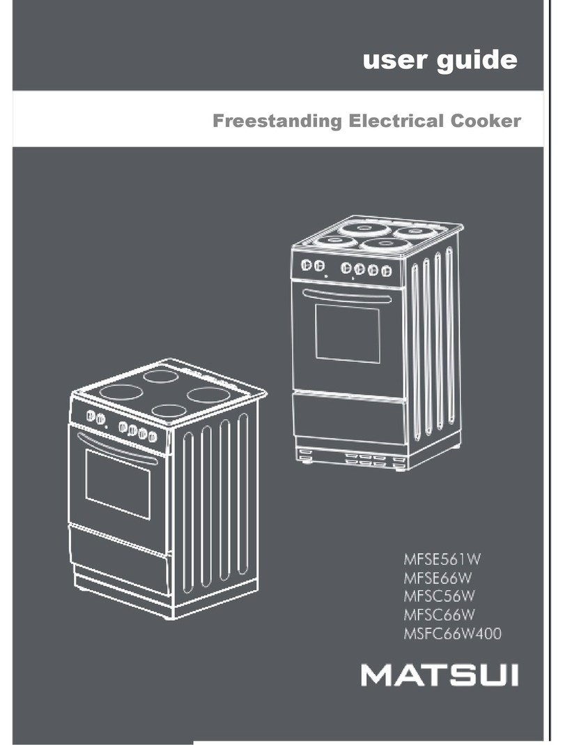 Matsui MFSE651W user guide
