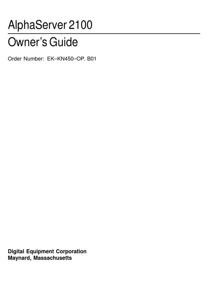 DEC AlphaServer 2100 owner's guide