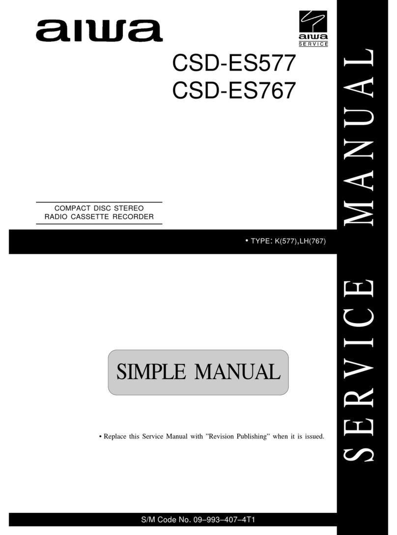 Aiwa CSD-ES577 Instructions for use