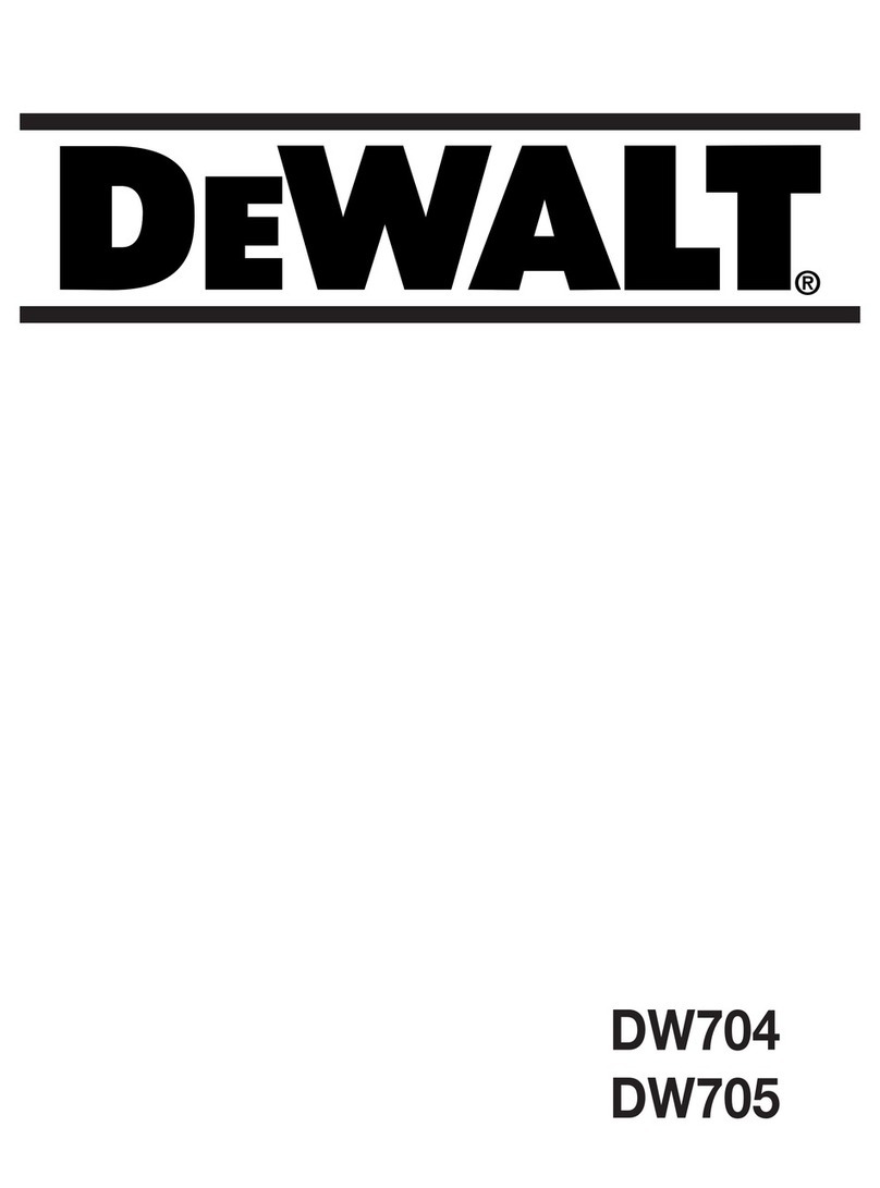 DeWalt DW704 manual