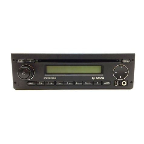 Bosch Calais USB40 User manual