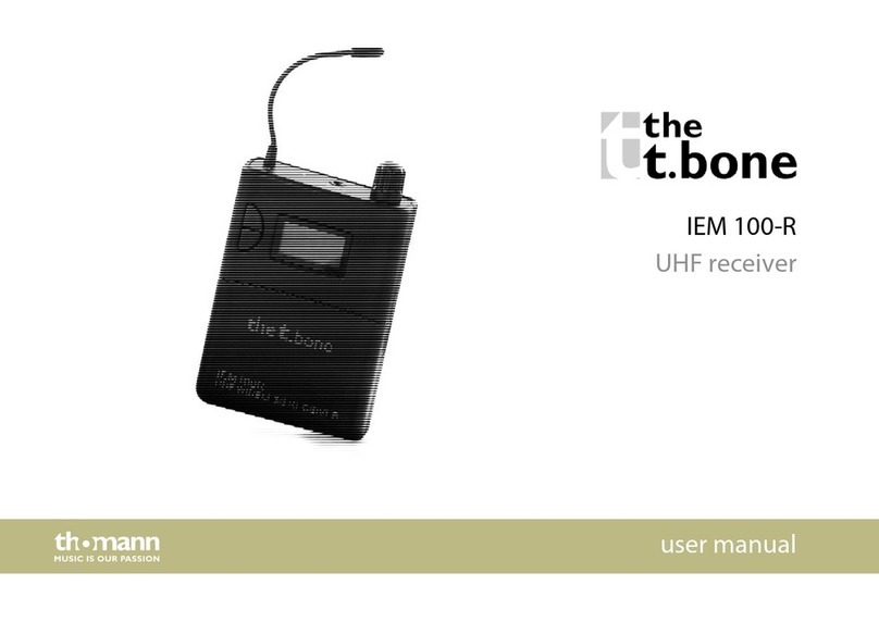 thomann IEM 100-R user manual