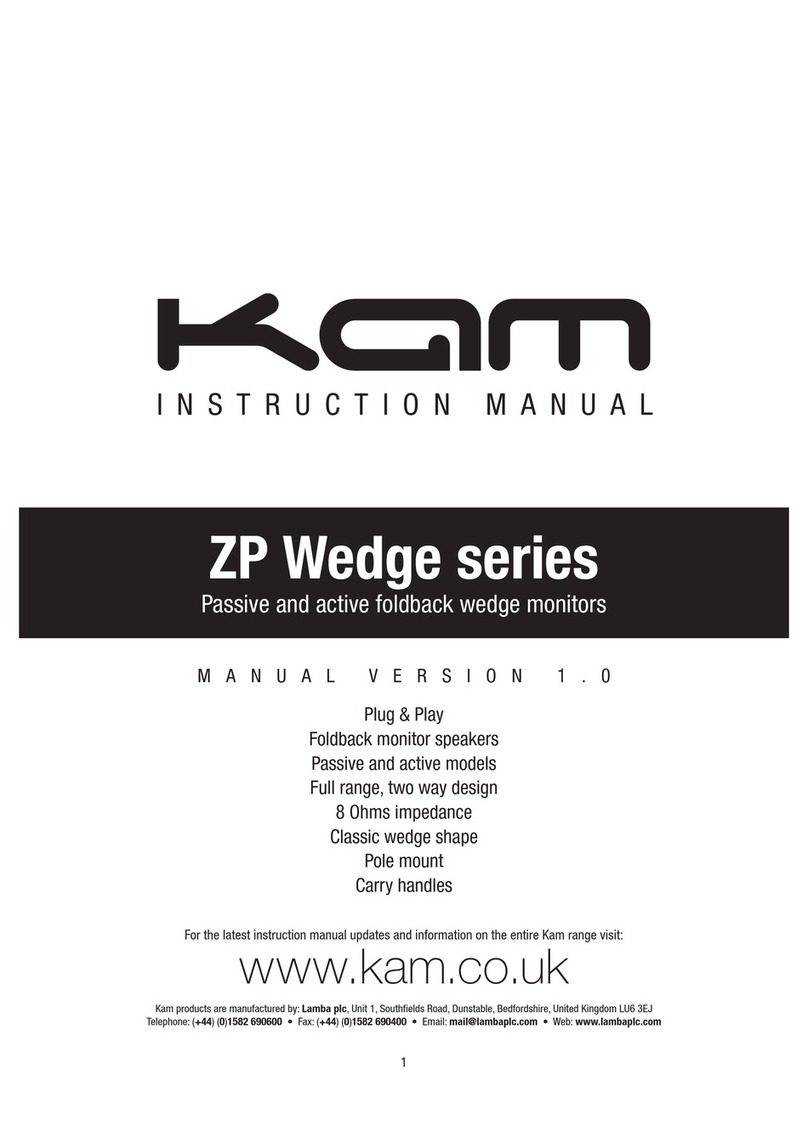 KAM ZP10 instruction manual