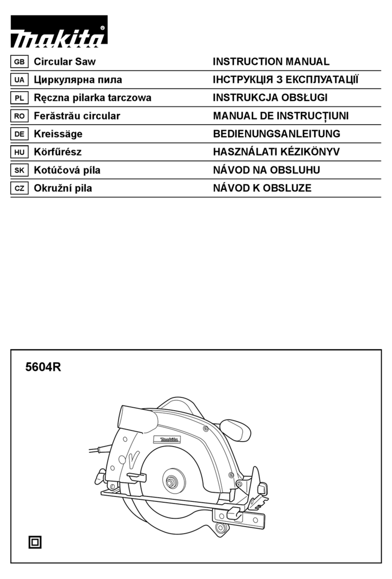 Makita 5604R instruction manual