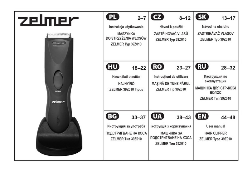Zelmer 39Z010 user manual