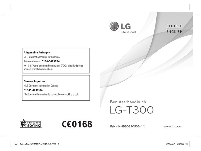LG T300 User manual