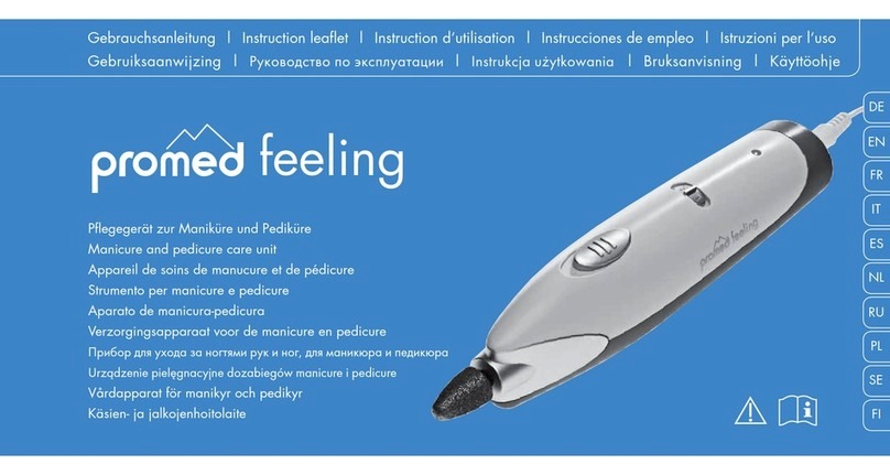 ProMed feeling Instruction leaflet