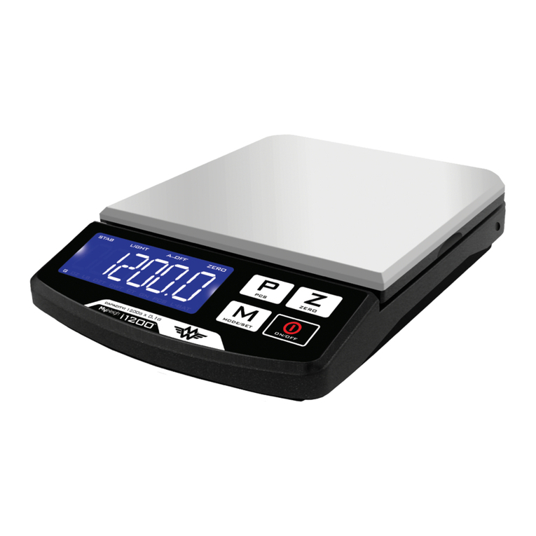 My Weigh iBalance i1200 User manual