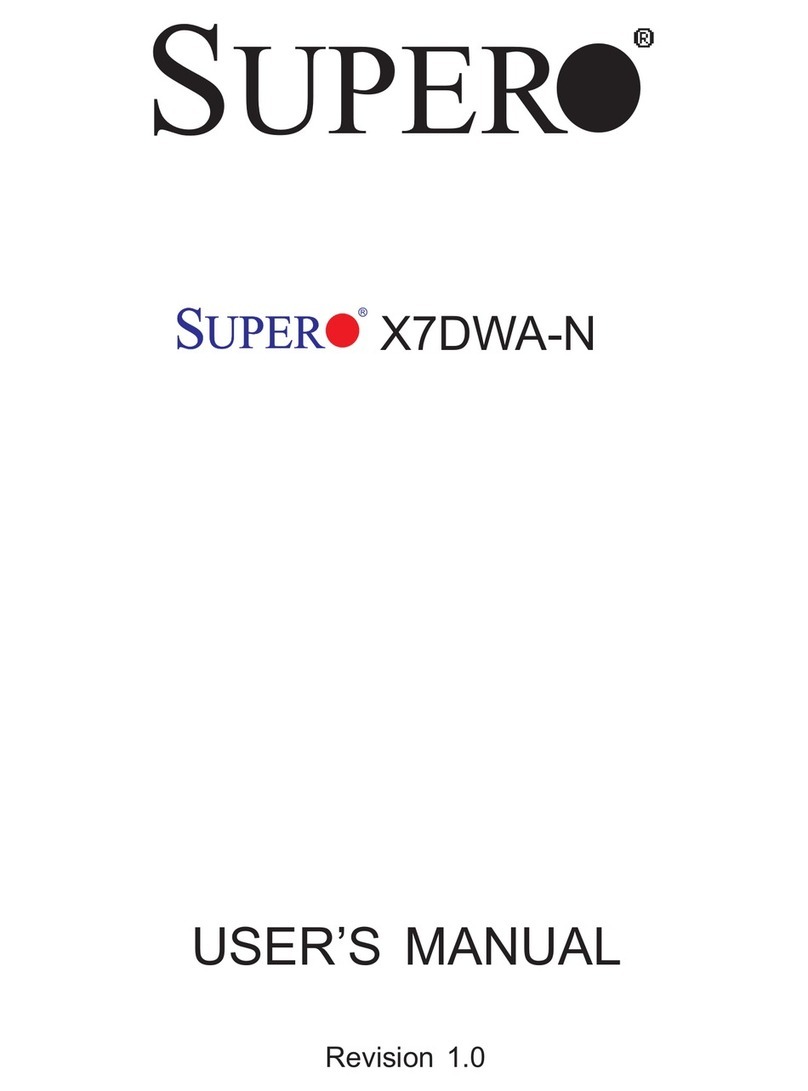 Supero x7dwa-N user manual