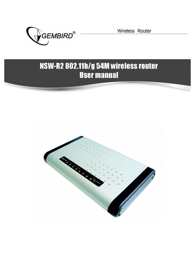 Gembird NSW-R2 User manual