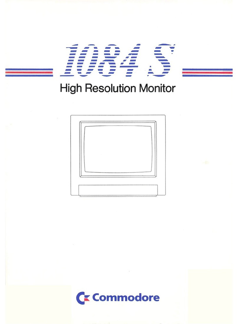 Commodore 1084S User manual