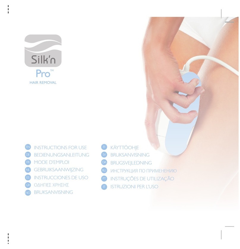 Silk'n Pro Instructions for use