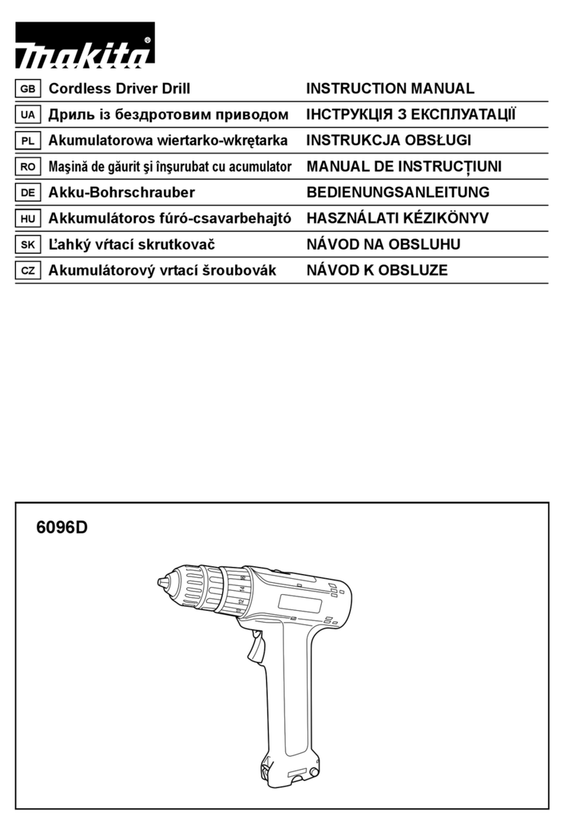 Makita 6096D instruction manual