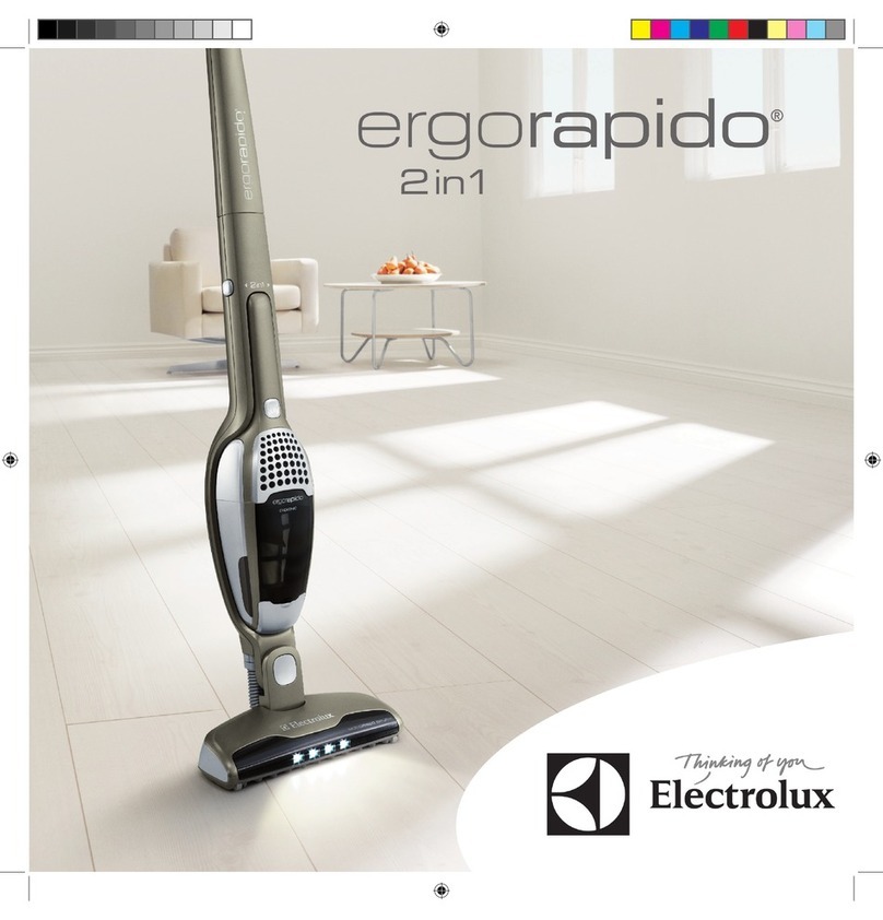 Electrolux ERGORAPIDO User manual