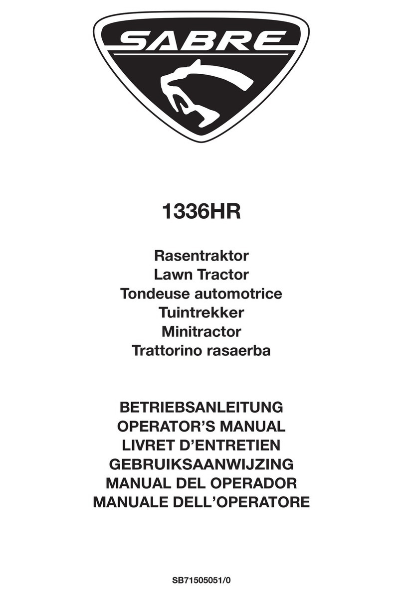 Sabre 1336HR User manual