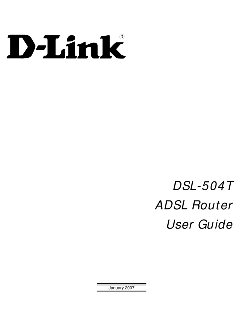 D-Link DSL-504T User manual