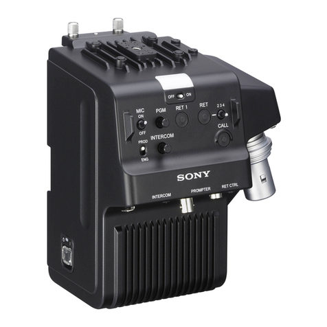 Sony CA-TX70 operating instructions