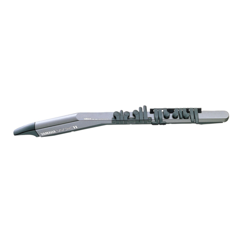 Yamaha WX-11 User manual