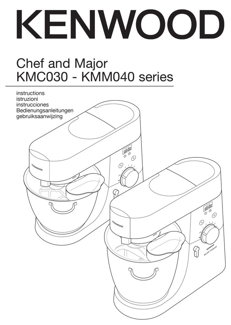 Kenwood Chef KMC030 User manual
