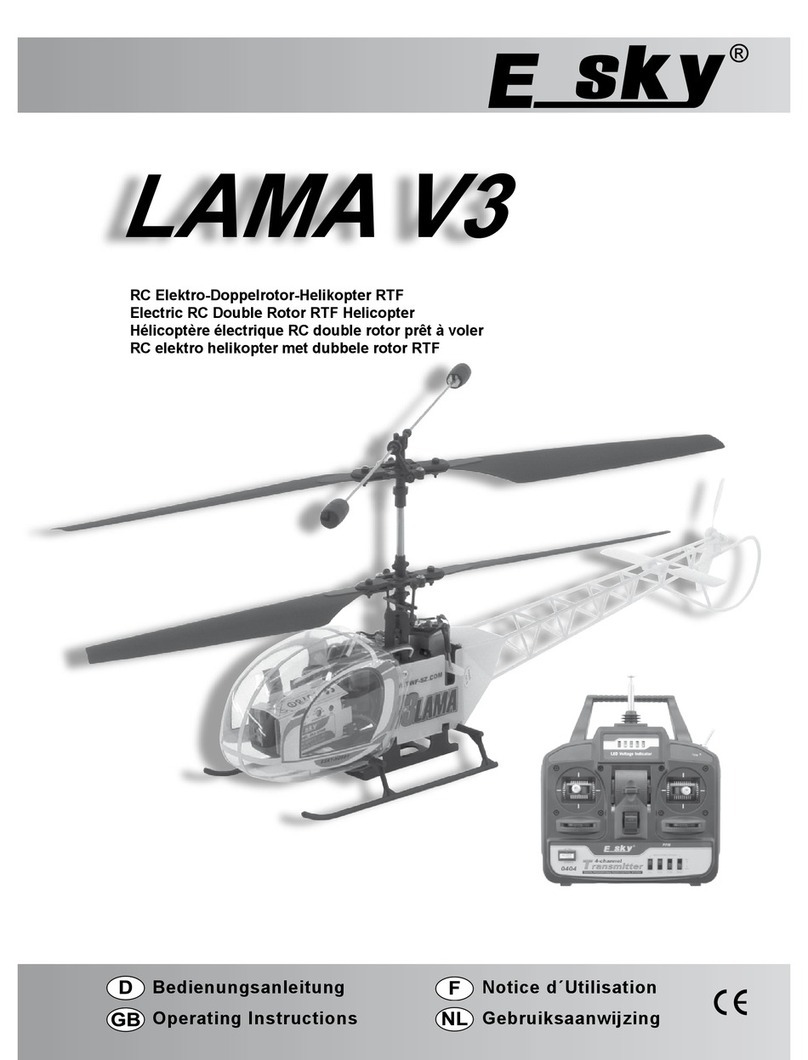 esky LAMA V3 operating instructions