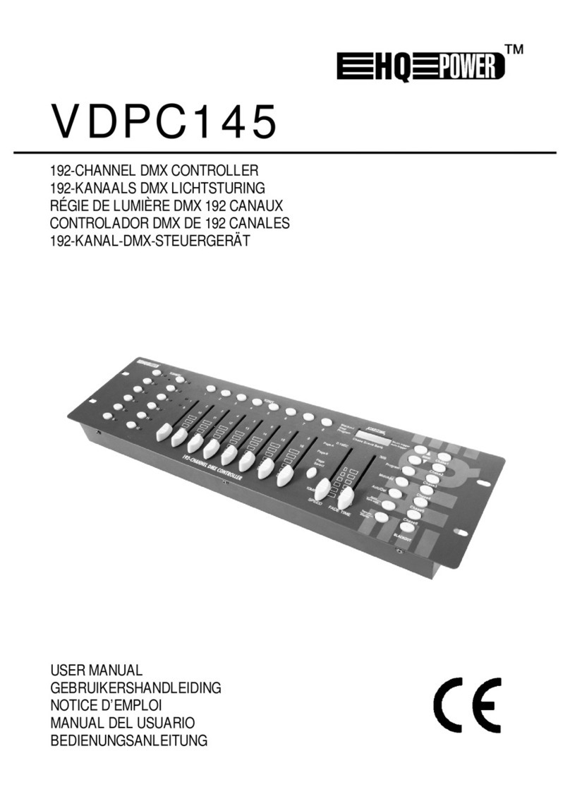 HQ Power VDPC145 user manual