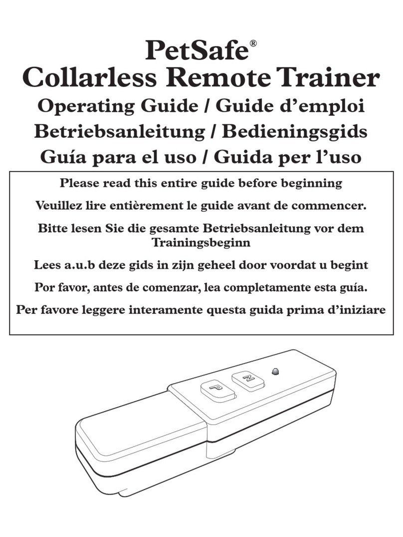 Petsafe PUPT-100-19 User manual