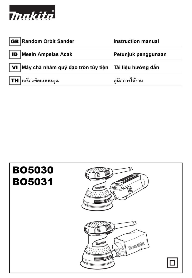 Makita BO5030 User manual