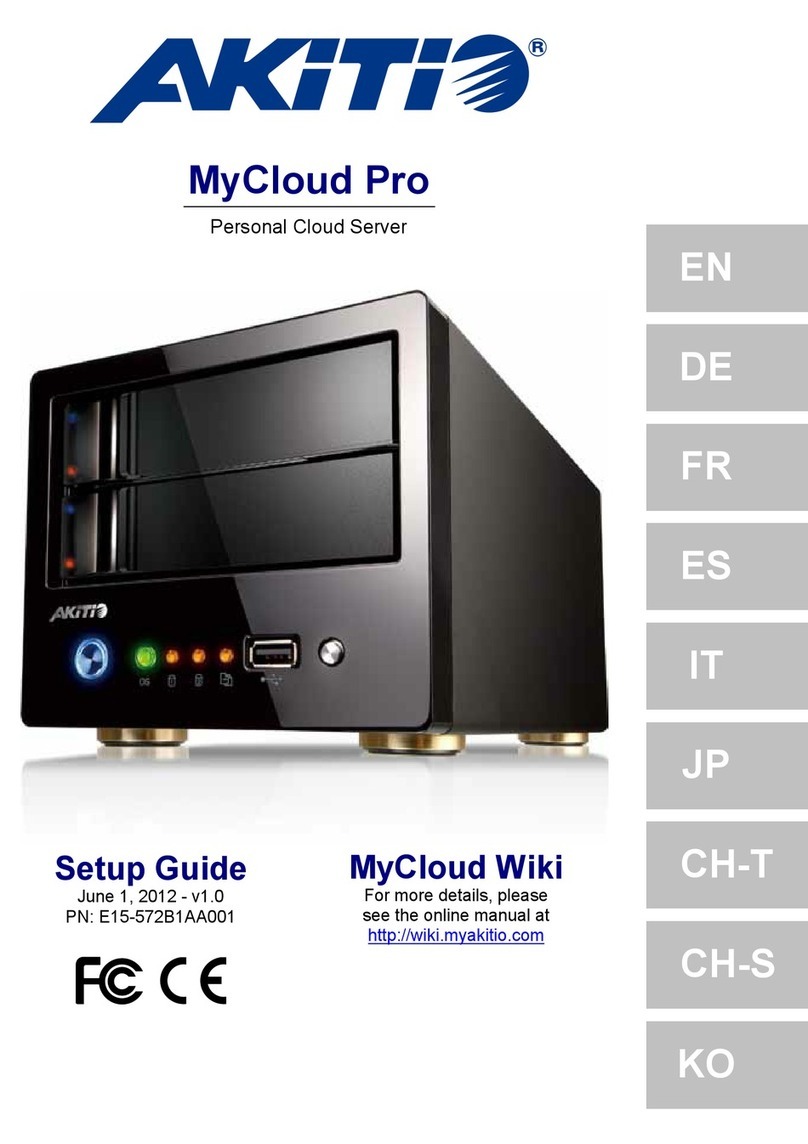 Akitio MyCloud Pro Setup guide