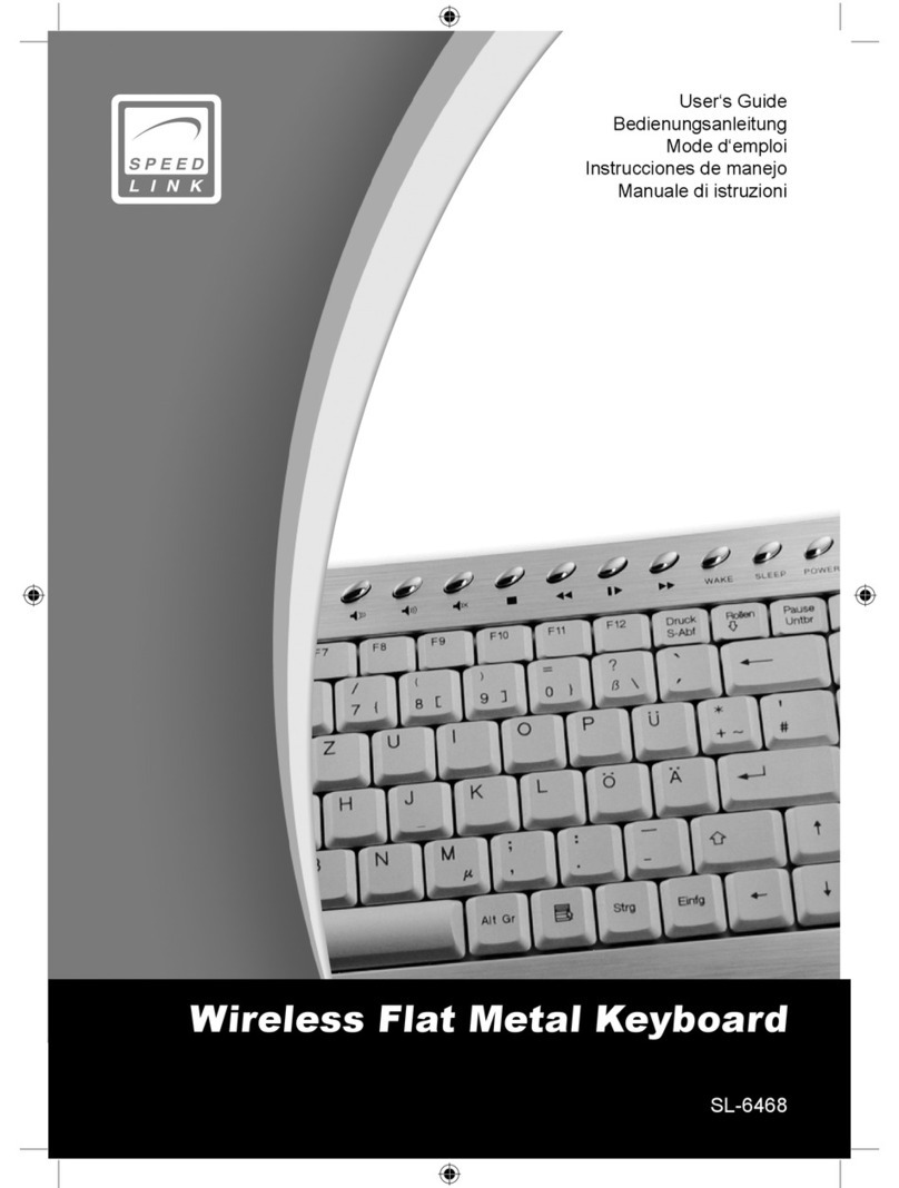 Speed Link SL-6468 User manual Speed Link SL-6468 User manual