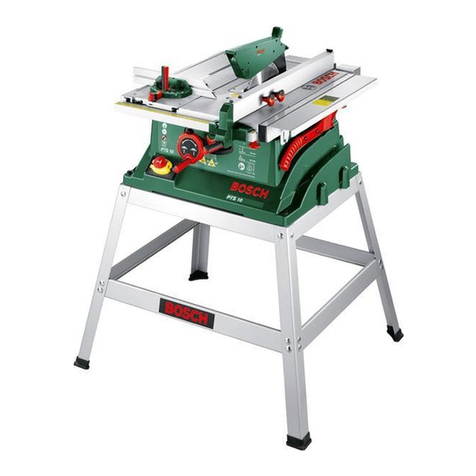 Bosch PTS 10 User manual