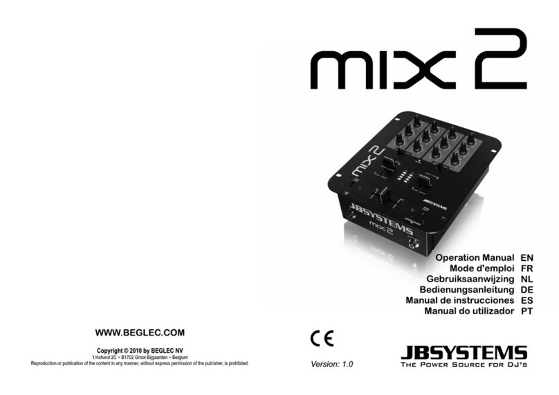 JB Systems Mix 2 Operation manual