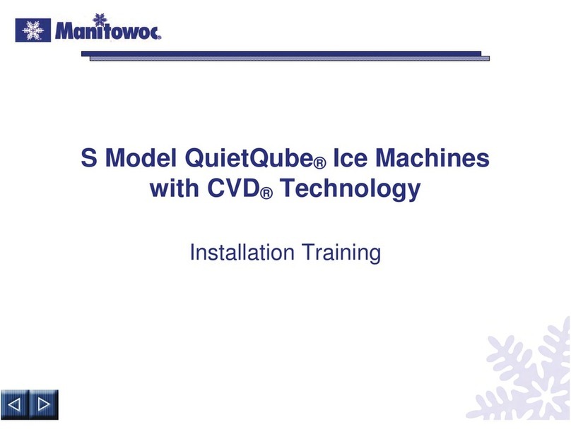 Manitowoc S model User manual