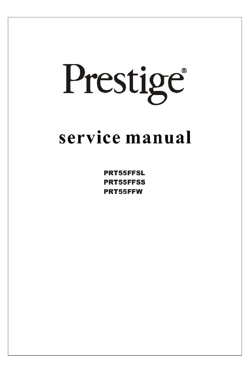 Prestige PRT55FFSL User manual