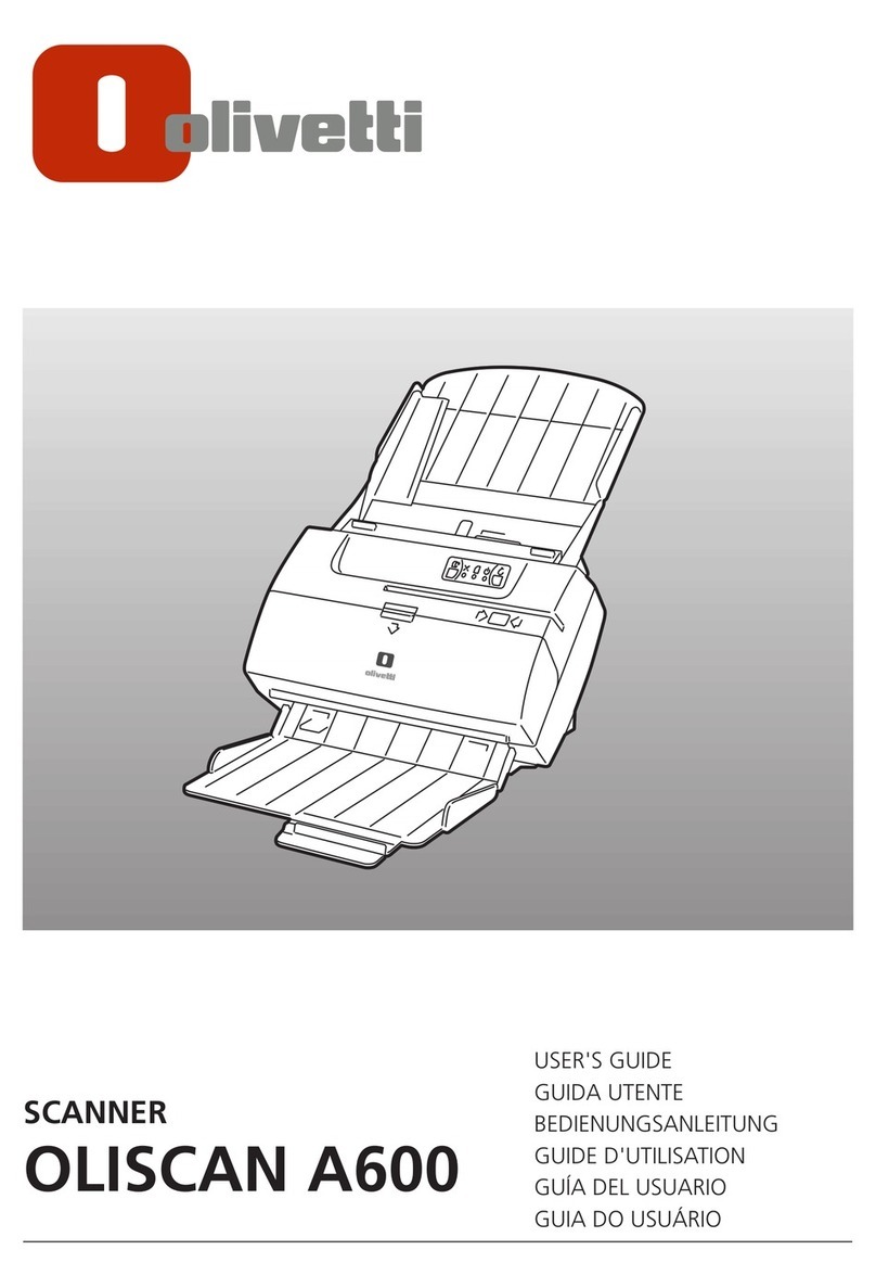 Olivetti OLISCAN A600 User manual
