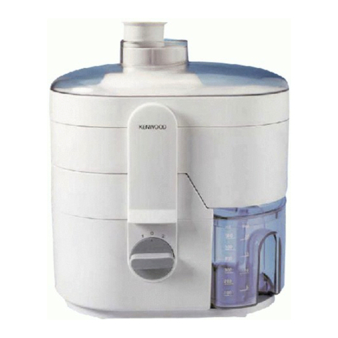 Kenwood JE510 User manual