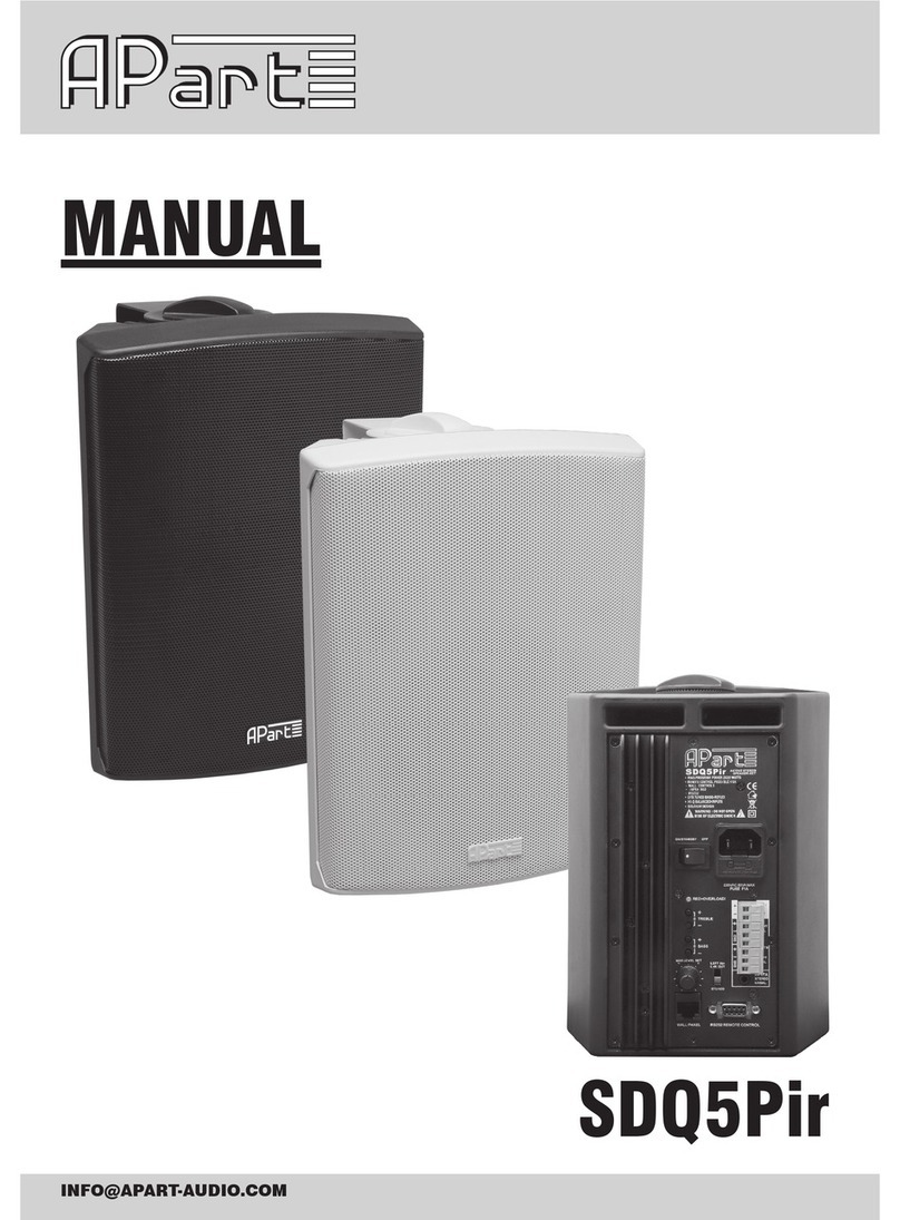 APart-Audio SDQ5Pir manual