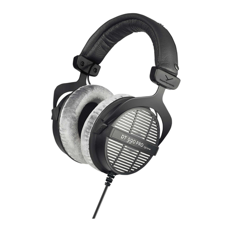 Beyerdynamic DT 990 PRO User manual