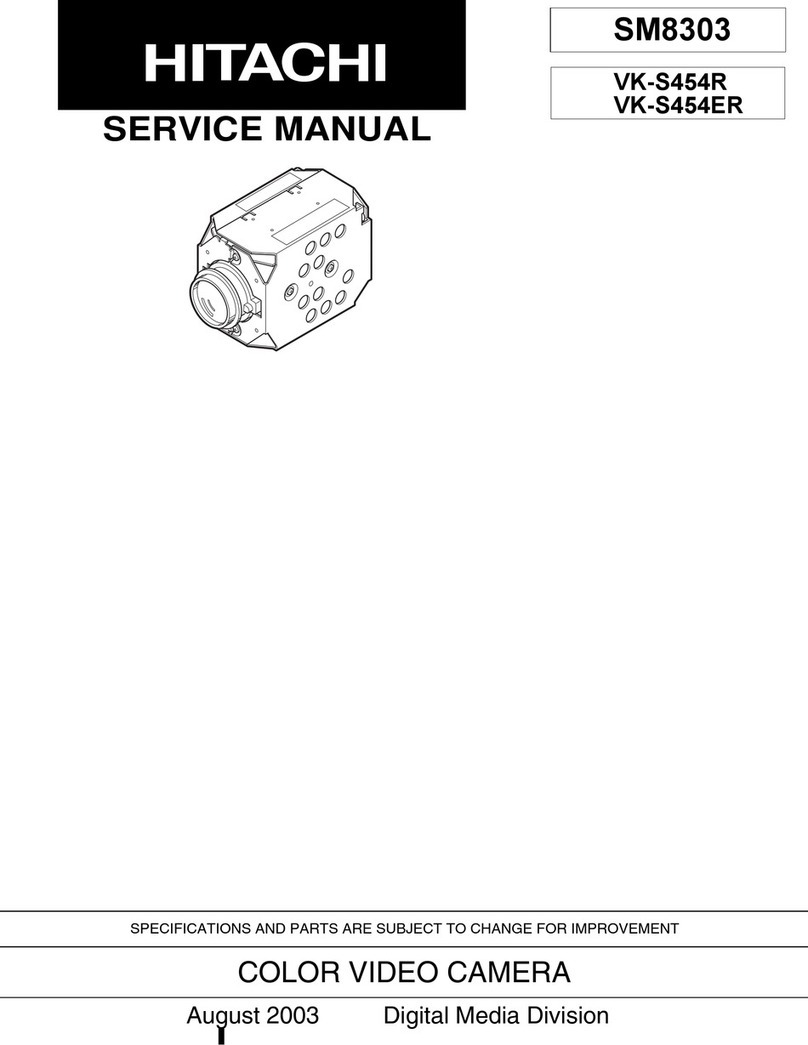 Hitachi VK-S454R Service manual