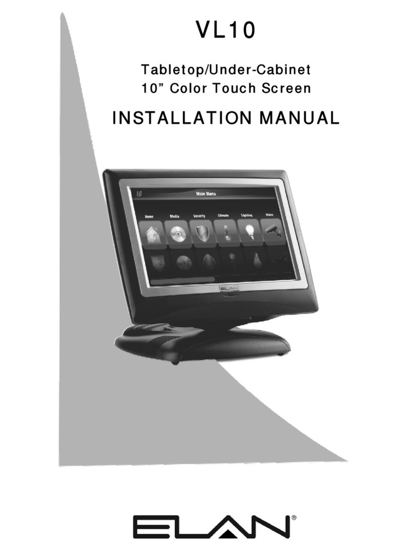 Elan vl10 User manual