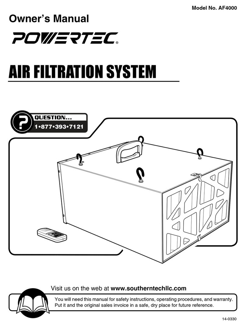 Power Tec AF4000 owner's manual