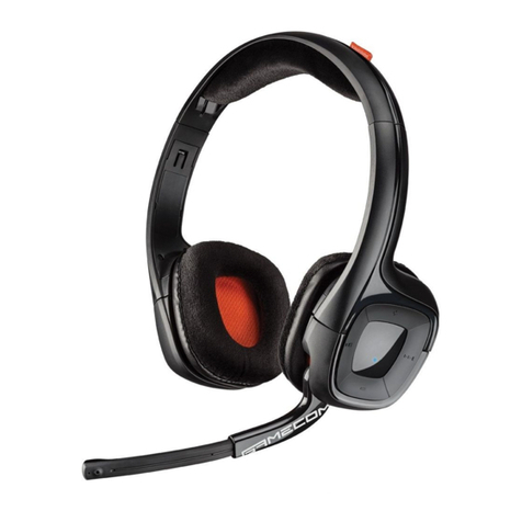 Plantronics gamecom 818 User manual