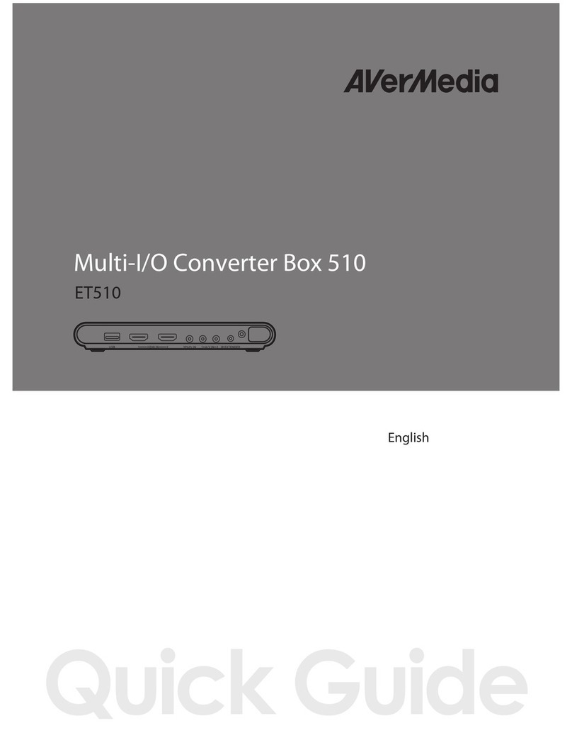 Avermedia ET510 quick guide
