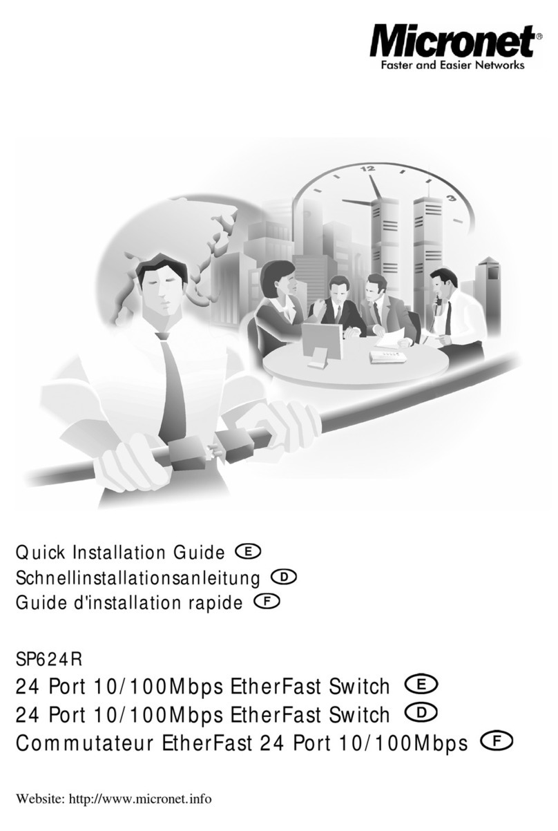 MicroNet SP624R User manual MicroNet SP624R User manual