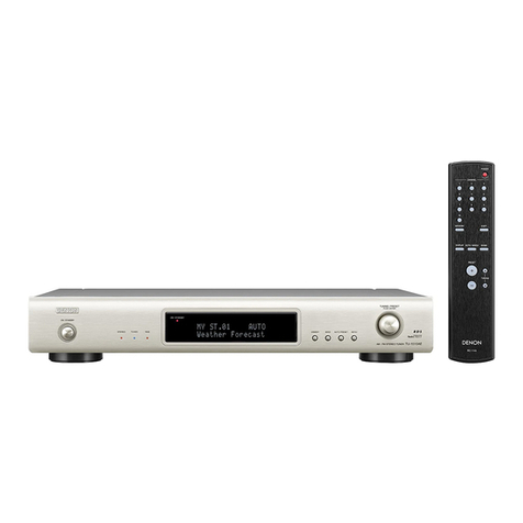 Denon TU-1510AE owner's manual